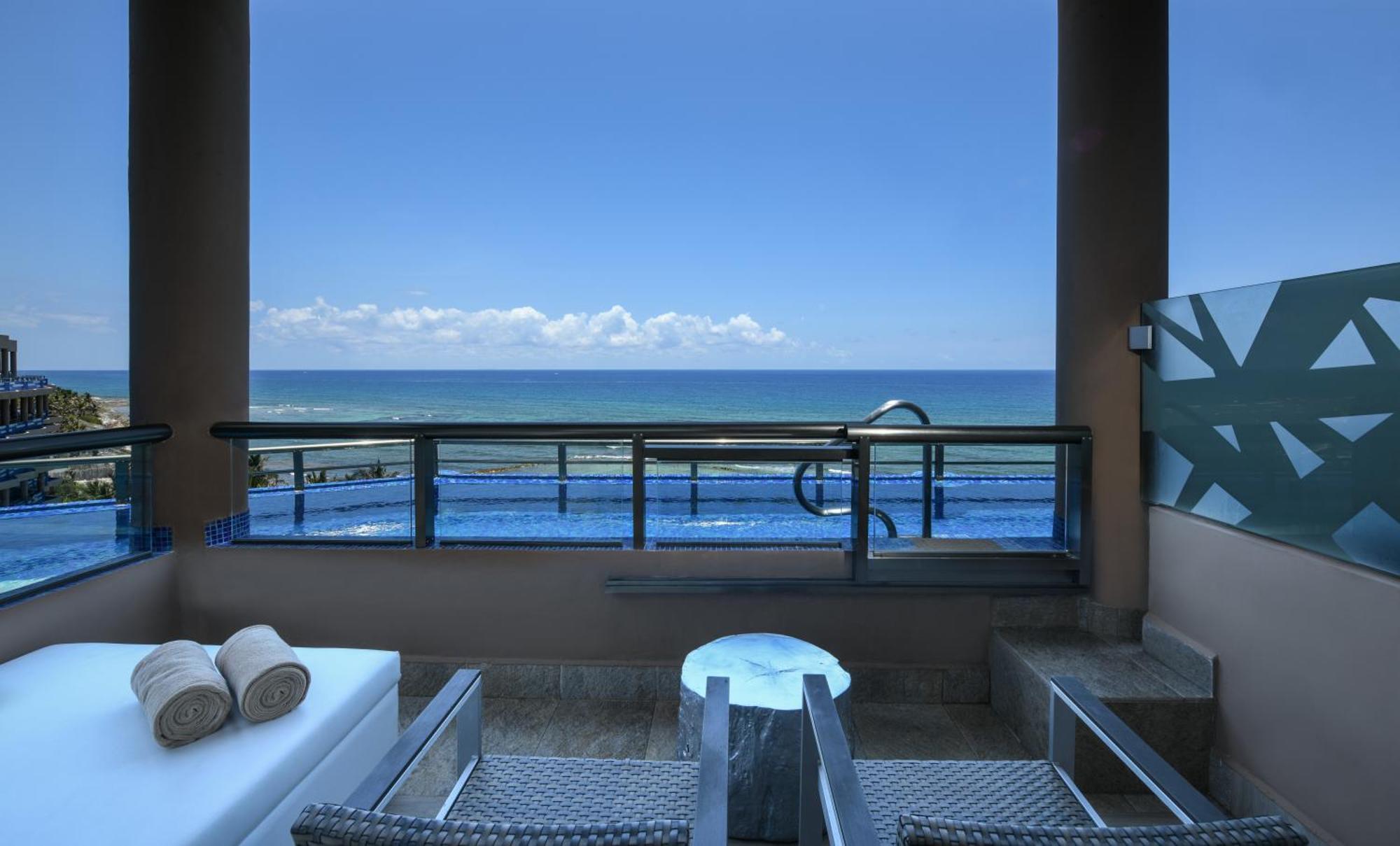 El Dorado Seaside Suites Catamaran, Cenote & More Inclusive (Adults Only) Xpu Há Eksteriør billede